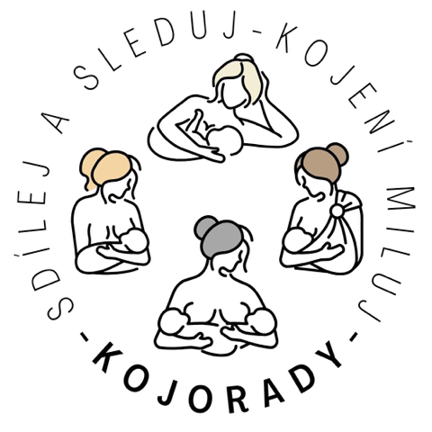 logo Kojorady: sdílej a sleduj, kojení miluj